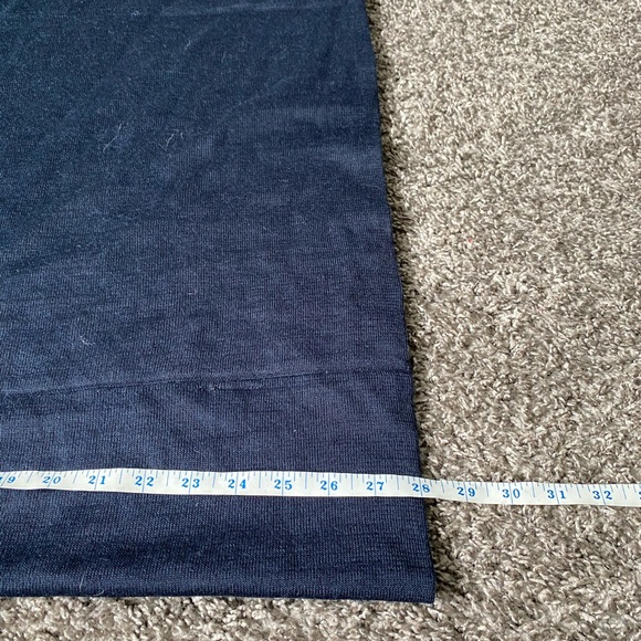 BOGO Blue and Brown Two Tone Infinity Scarf - Picture 4 of 5